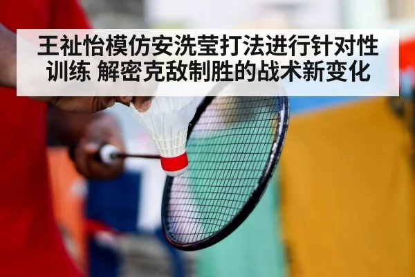 王祉怡模仿安洗莹打法进行针对性训练 解密克敌制胜的战术新变化（kaiyun）
